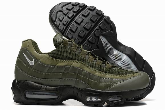 Nike Air Max 95 Olive Men's Shoes-126 - Click Image to Close